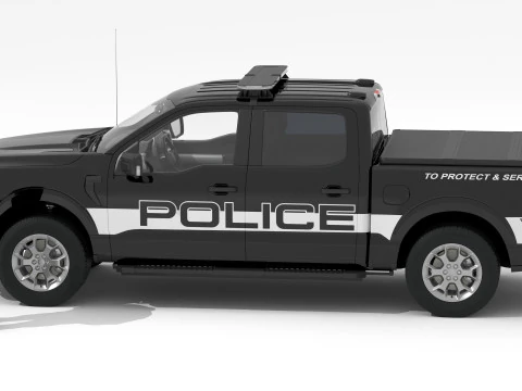 Country Police 3D Model