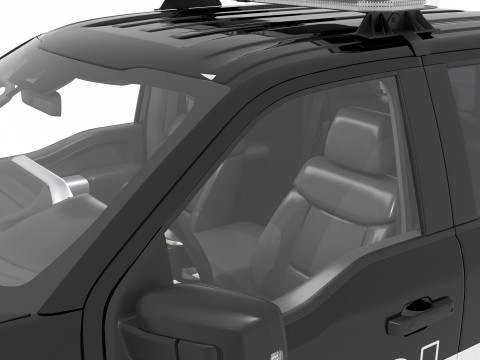 Country Police 4K Modelo 3D