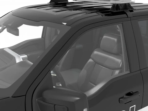 Country Police 3D Model