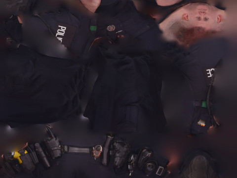 Country Police 4K Modelo 3D