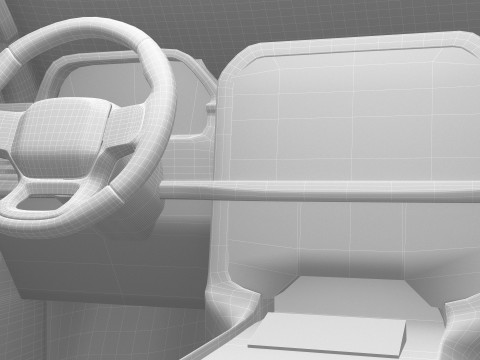 Country Police 4K Modelo 3D