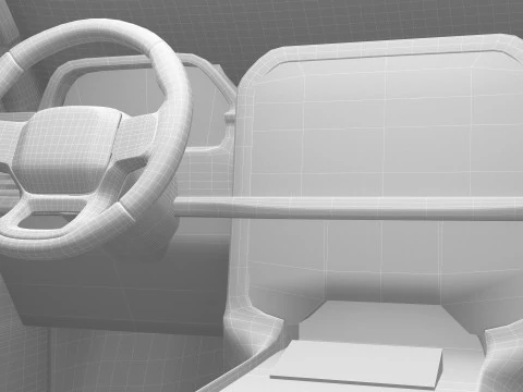 Country Police 3D Model