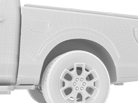 Country Police 3D Model