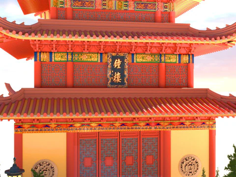 Tourist Tour 4K 3D Model