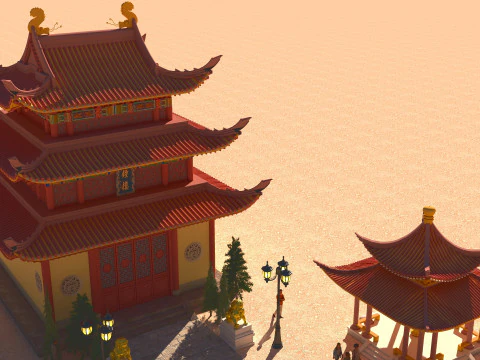 Tourist Tour 4K 3D Model