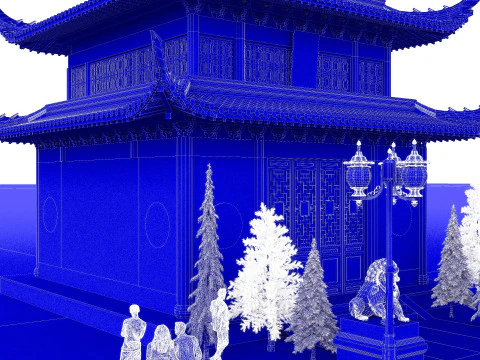 Tourist Tour 4K 3D Model