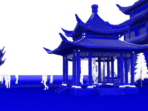 Tourist Tour 4K 3D Model