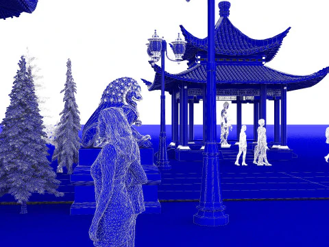 Tourist Tour 4K 3D Model