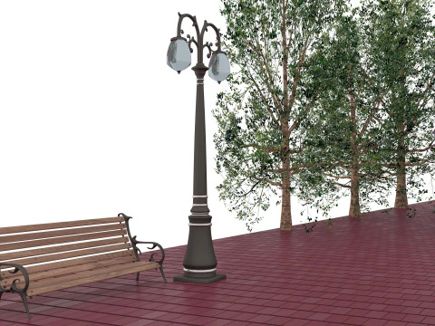 Nostaljic Tram 4K 3D Model