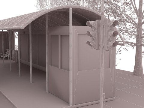 Nostaljic Tram 4K 3D Model