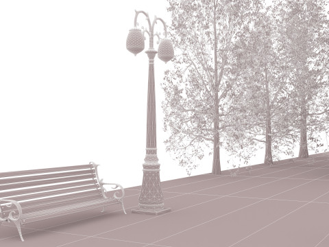 Nostaljic Tram 4K 3D Model
