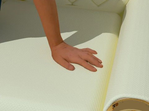 Evelyn on the Divan 3D Model