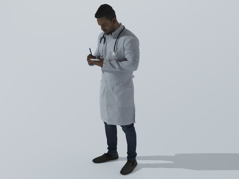 Medical Exam 4K Modello 3D