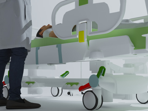 Medical Exam 4K Modello 3D