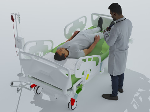 Medical Exam 4K Modello 3D