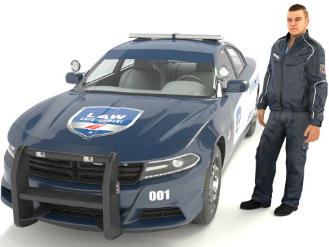 Patrolman 3D Model