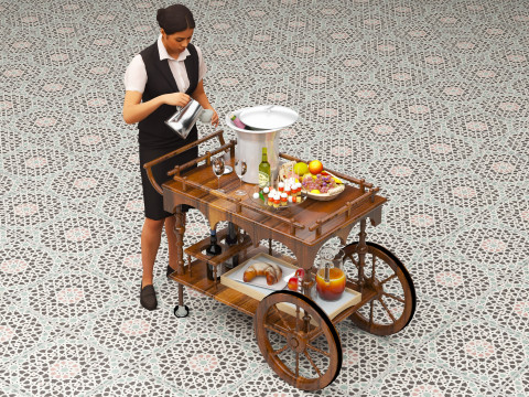 Room Service 2 - 4K 3D Model