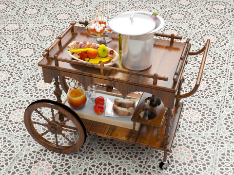 Room Service 2 - 4K 3D Model