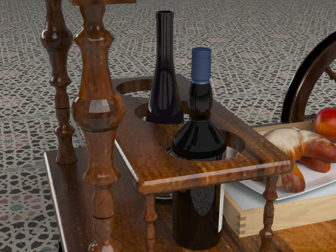 Room Service 2 - 4K 3D Model