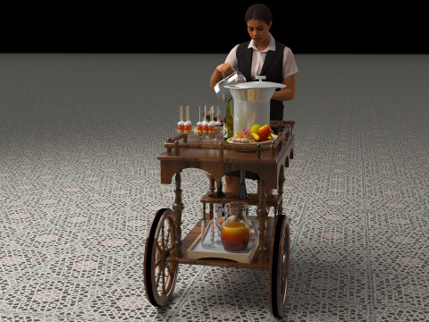 Room Service 2 - 4K Modello 3D