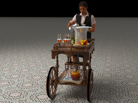 Room Service 2 - 4K 3D Model