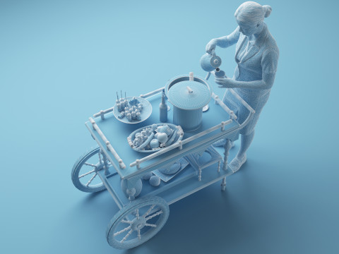 Room Service 2 - 4K Modello 3D