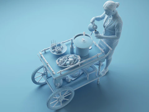 Room Service 2 - 4K 3D Model