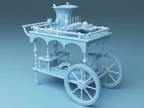 Room Service 2 - 4K 3D Model