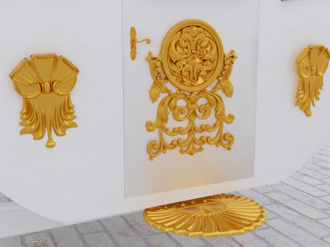 Royal Carriage 2 3D Model
