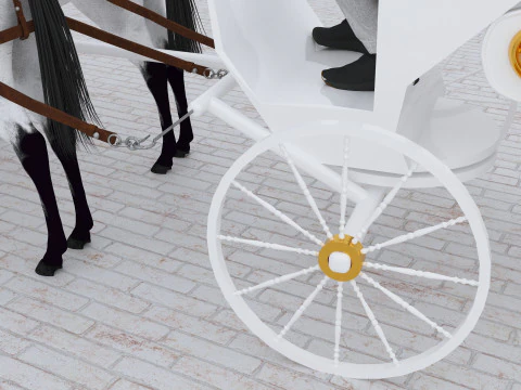 Royal Carriage 2 3D Model