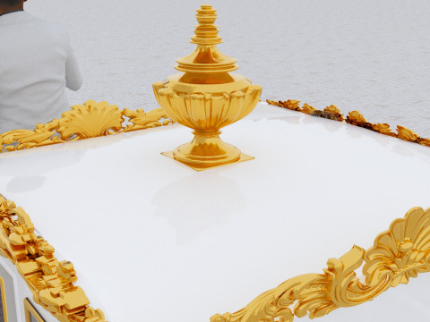 Royal Carriage 2 - 4K 3D-Modell