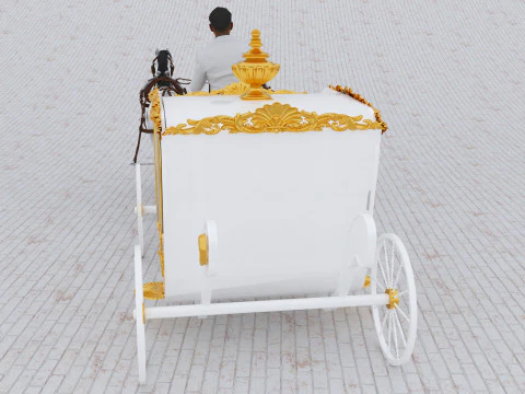 Royal Carriage 2 3D Model