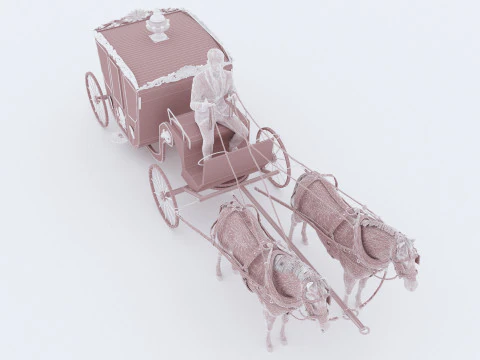 Royal Carriage 2 3D Model