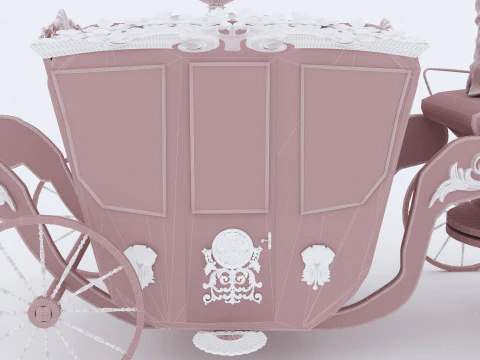 Royal Carriage 2 3D Model