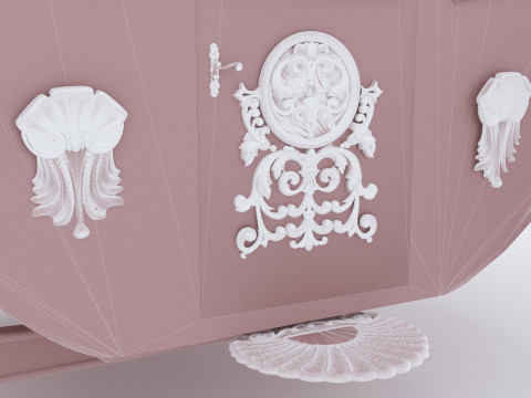 Royal Carriage 2 - 4K 3D-Modell