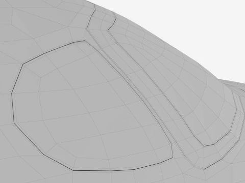 Private Jet 4K 3D Model