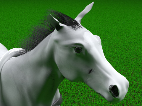White Carriage 4K Model 3D