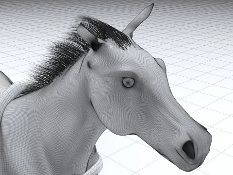 Carrozza bianca 4K Modello 3D