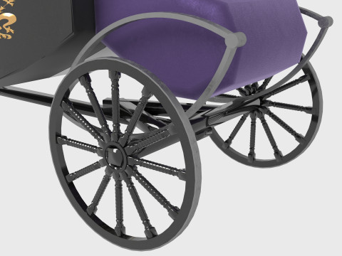 Western Wagon 7 - 4K Modèle 3D