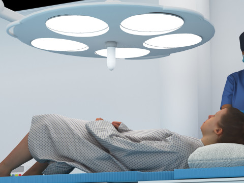 Operating Theater 4K Modello 3D