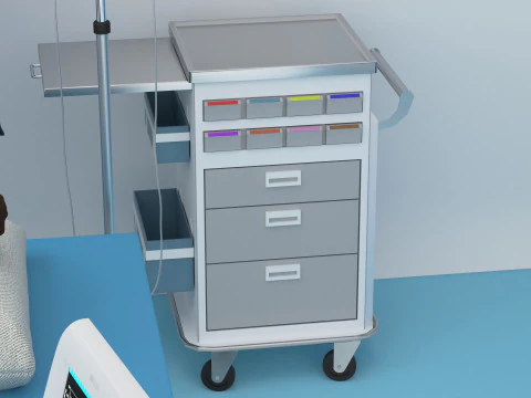 Operating Theater 4K 3D Model