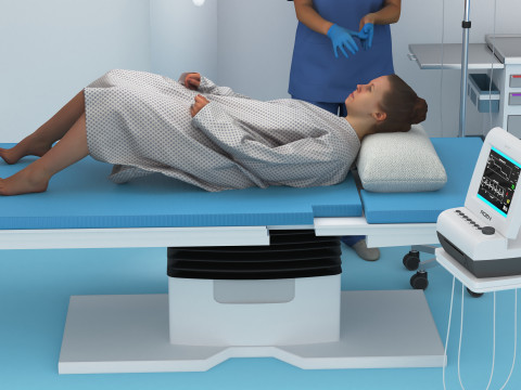 Operating Theater 4K Modello 3D