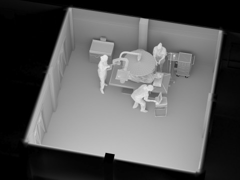 Operating Theater 4K Modello 3D