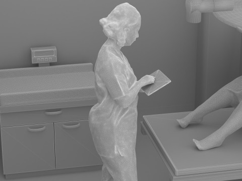 Operating Theater 4K Modello 3D