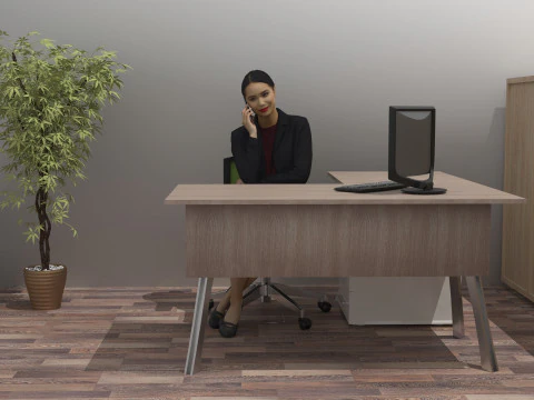 Boss Office 4K 3D Model