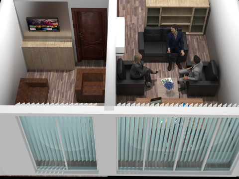 Boss Office 4K Modelo 3D