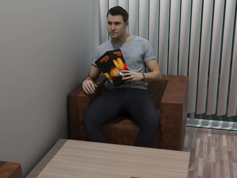 Boss Office 4K 3D Model
