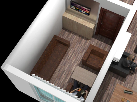 Boss Office 4K 3D Model