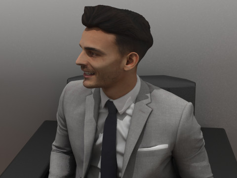 Boss Office 4K Modelo 3D