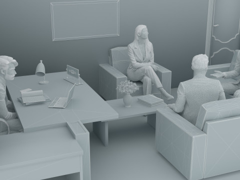 Boss Office 4K Modelo 3D